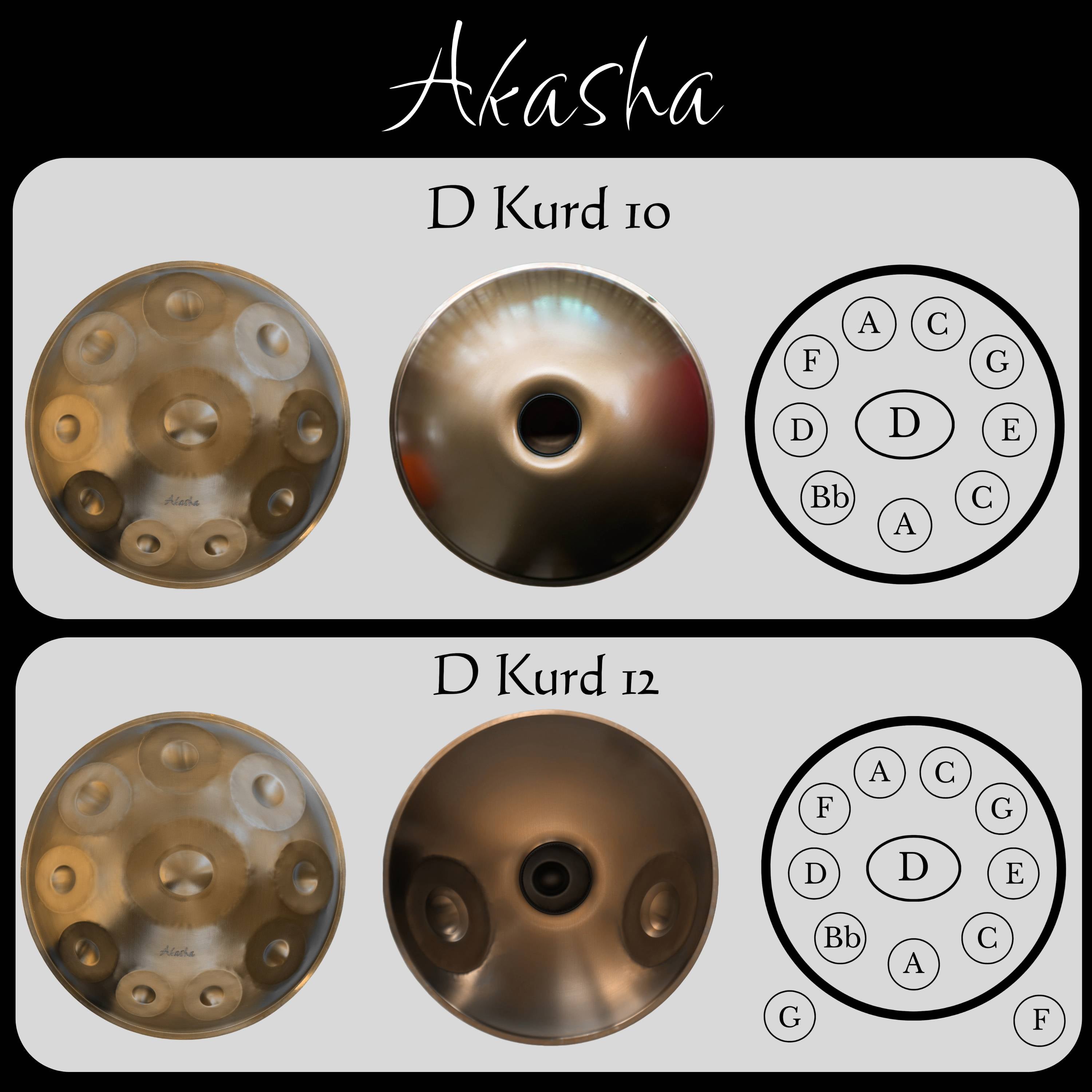 Handpan D Kurd | Akasha Drums – Akasha drums