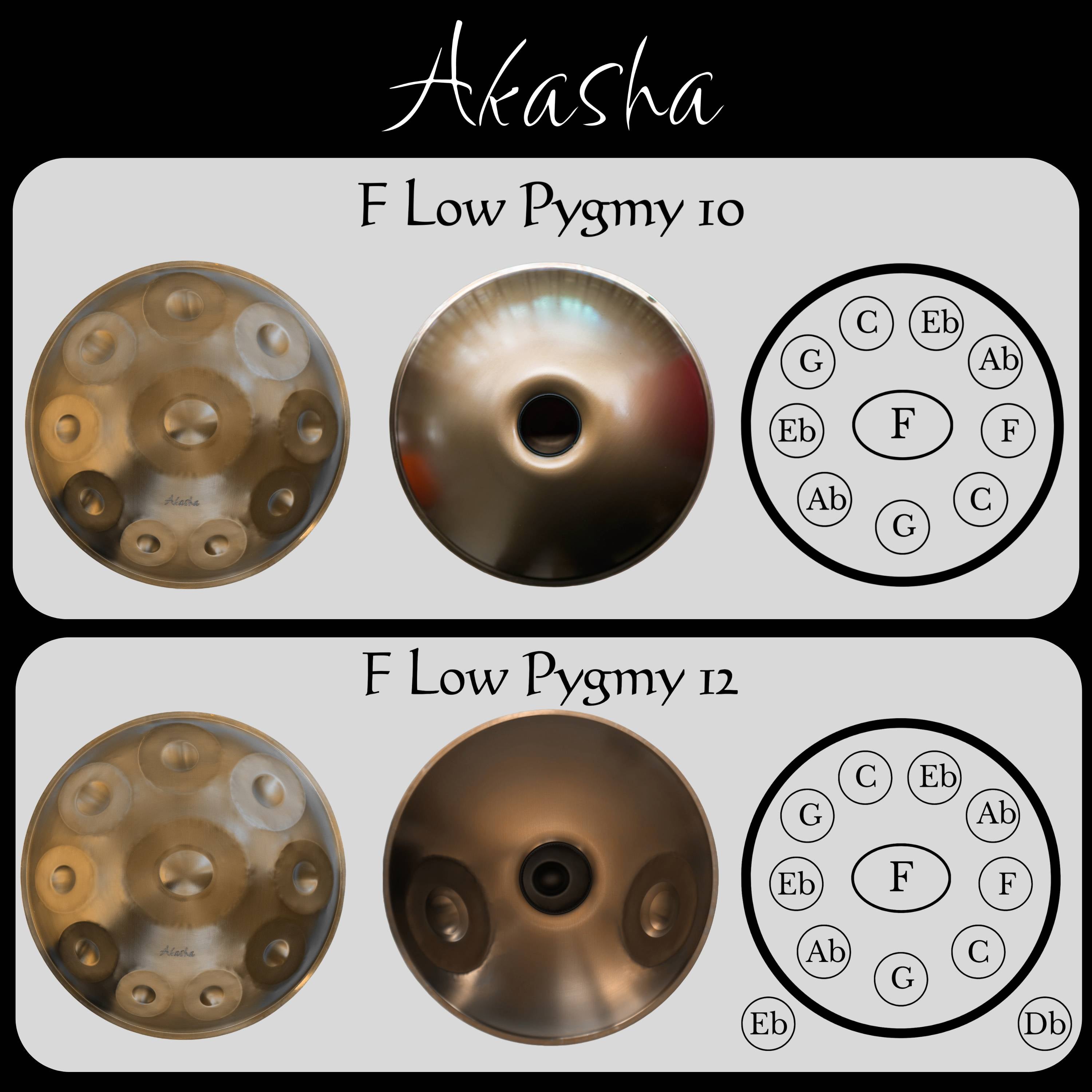 Handpan F Low Pygmy | Akasha Drums – Akasha drums